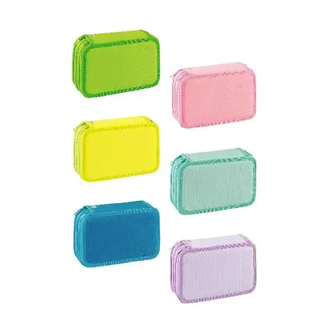 Astuccio 3 Zip Pastel & Neon