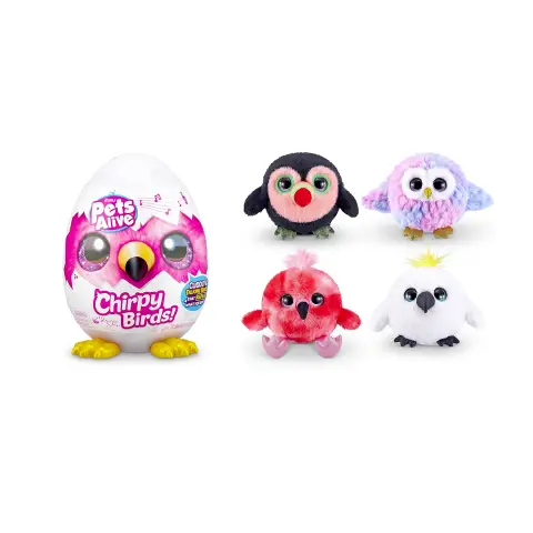 Pets Alive Chirpy Birds Uccellino Parlante Ascolta E Ripete
