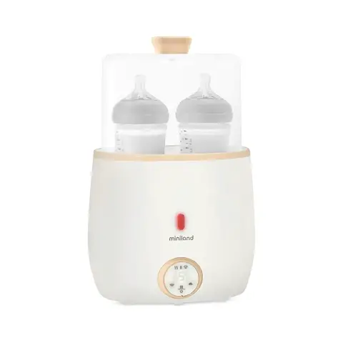 Warmy Twin – Scaldabiberon e Sterilizzatore Doppio Multifunzione