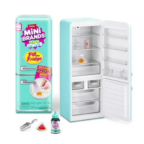Mini Brand - Fill The Fridge Playset Frigorifero