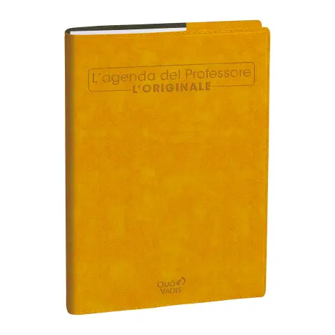Agenda 2026/2027 Professore - Bisettimanale, Italiano, Rub Roma Giallo Zafferano