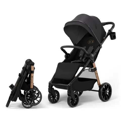 Passeggino Kinderkraft Grande 2 Black Compatto 22kg