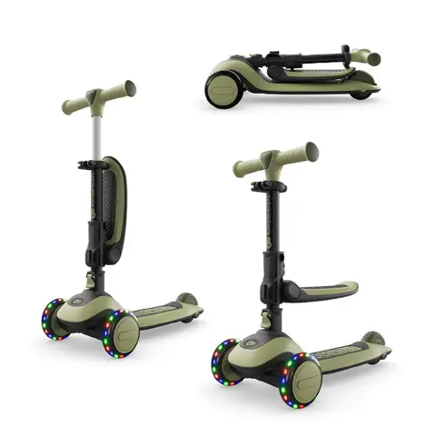 Monopattino Evolutivo 2in1 con Seduta HALLEY 2 Green