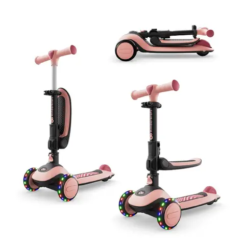 Monopattino Evolutivo 2in1 con Seduta HALLEY 2 Pink