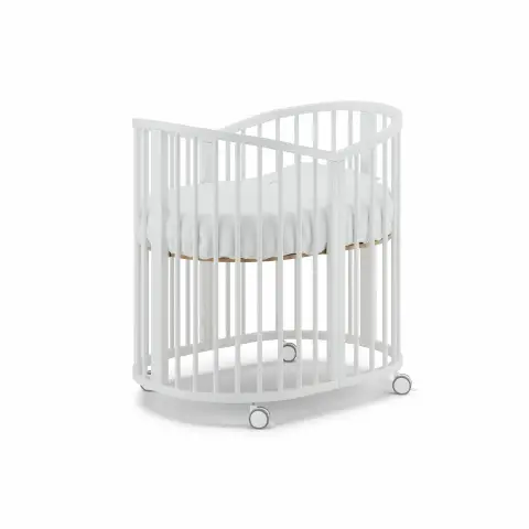 Lettino Evolutivo Forever 4 in 1 Culla Montessori Bianco Erbesi