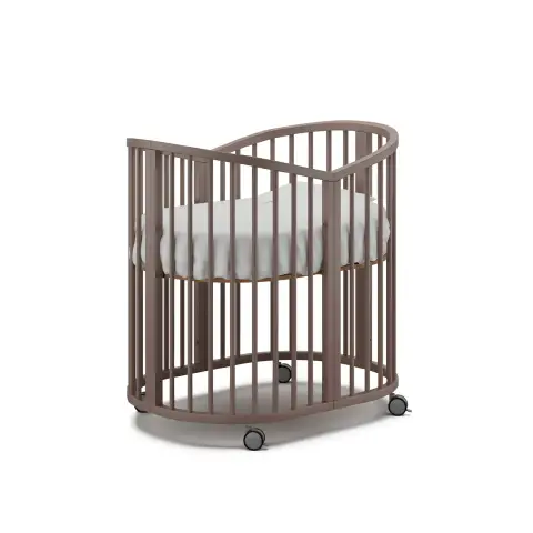 Lettino Evolutivo Forever 4 in 1 Culla Montessori Cacao Erbesi