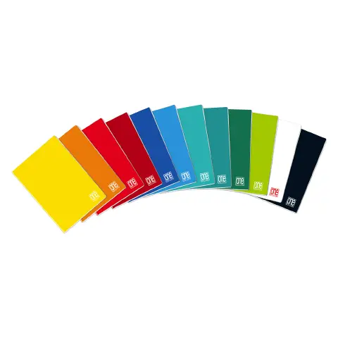 Quaderno Maxi One Color A4 80gr Fogli Bianchi - confezione 10 pz