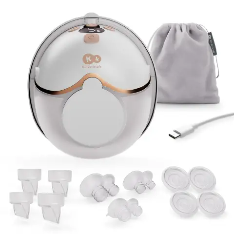 Kinderkraft Tiralatte Mamaflow elettrico singolo-Indossabile-Gold