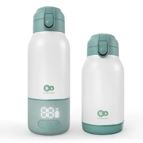 ldabiberon e thermos portatile Kinderkraft GAJA 2 in 1 500 ml Green