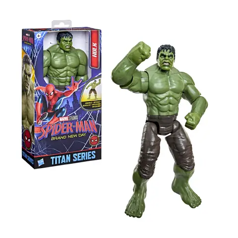 Spiderman Titan Series Brand New Day Personaggio Articolato Hulk 30 Cm