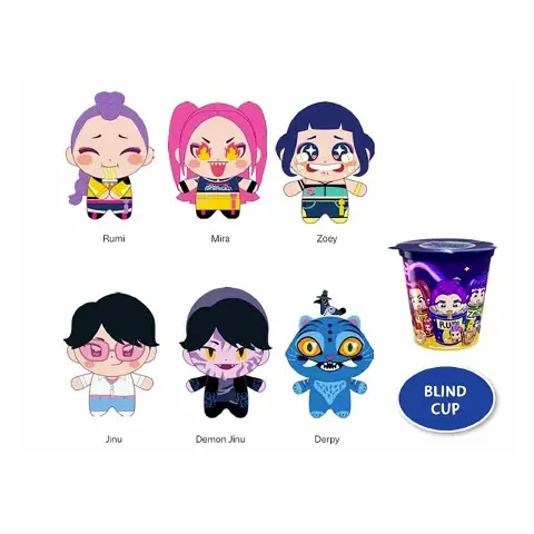 K Pop Demon Hunter Blind Cup Ramen Con Peluche A Sorpresa