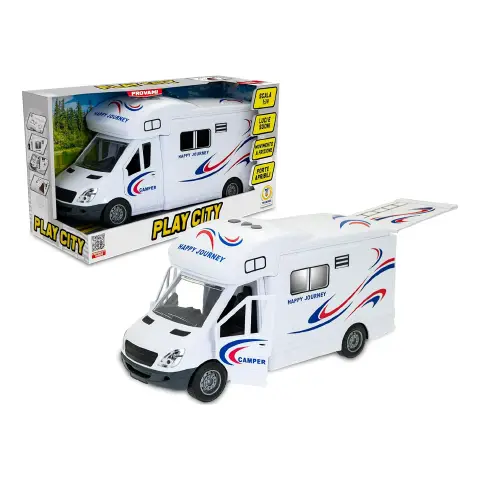 Play City - Camper Van Scala 1:14 Luci e Suoni