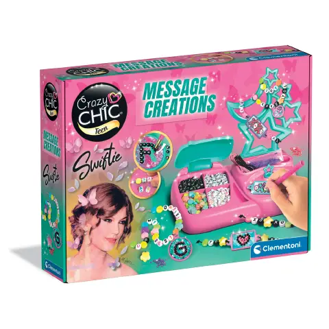 Crazy Chic Swiftie Message Creations - Kit Creativo Collane E Bracciali