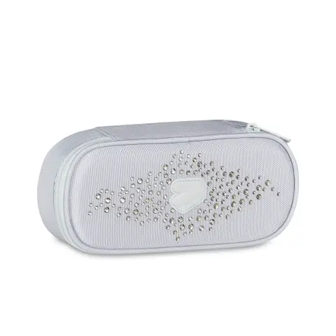 Portapenne Seven Round Plus Glitzycute con Zip Variante 819