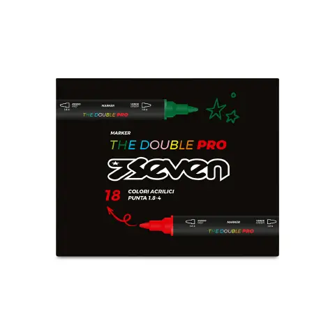 Seven Marker The Double Pro - Ass. 9 Pz Scatola