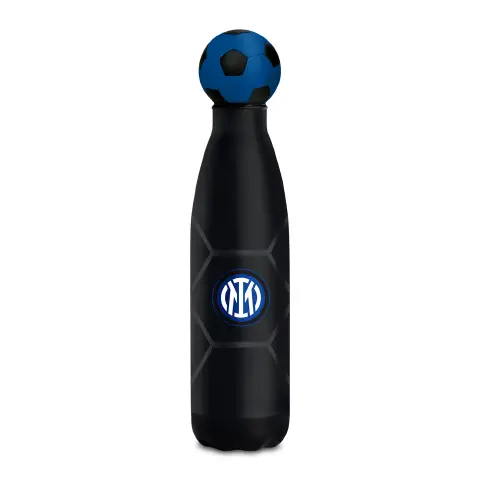 Borraccia Inter Seven 500 ml Termica con Tappo Pallone