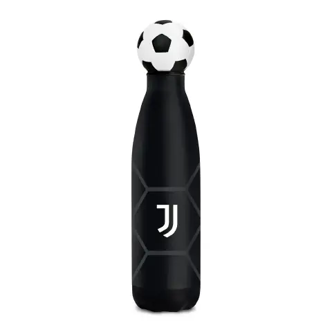 Borraccia Juventus Seven 500 ml Termica con Tappo Pallone