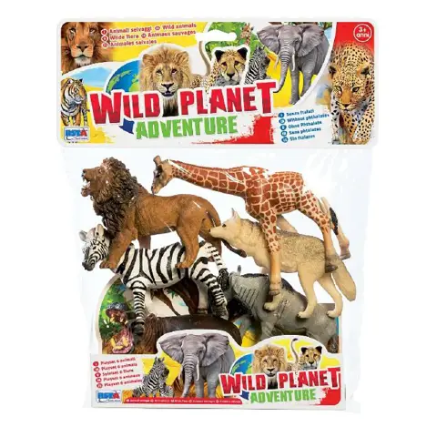 Busta 6 Animali Selvaggi