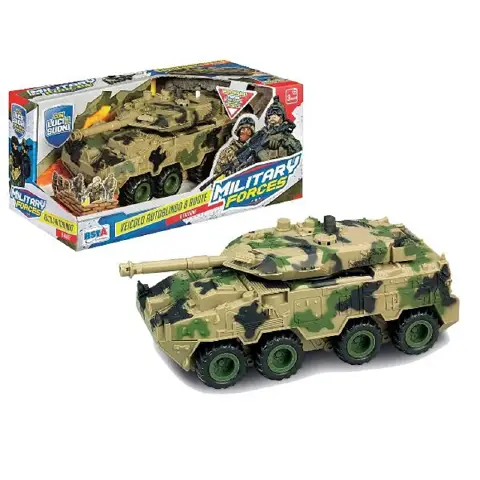 Playset Veicolo Militare Autoblindo 8 Ruote