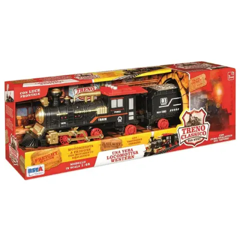 Treno Classico Try Me Suoni Fumo E Luci Scala 1:48