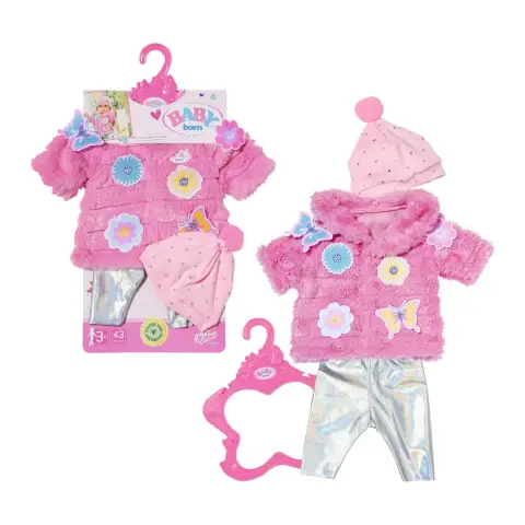 Baby Born Set Cappotto Rosa 43 Cm