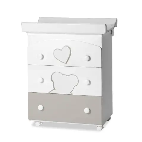 Italbaby Bagnetto Fasciatoio Matisse Bianco Tortora