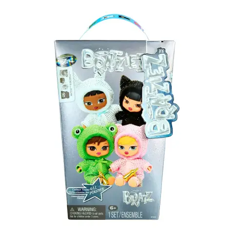 Bratz Serie Bratziez Bling 25 Anniversario - 6 peluche da collezionare