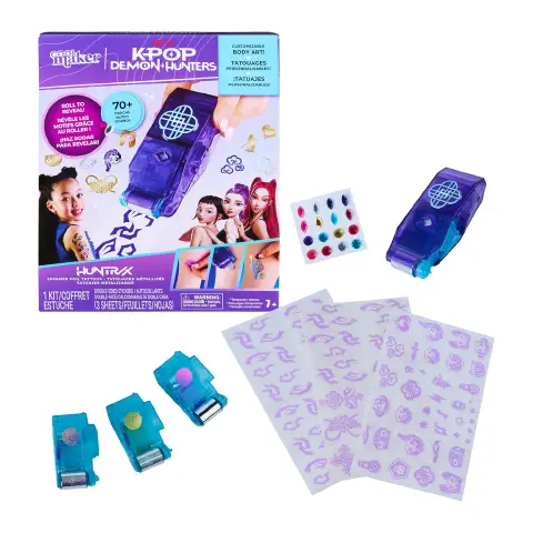 Cool Maker Kpop Demon Hunters Shimmer Me - Roll Crea Tatoo