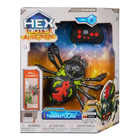 Hex Bots, Ragno Arrampicatore Giocattolo Interattivo