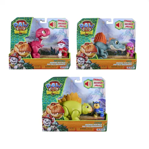 Paw Patrol Dino Movie Cuccioli Ruggenti Assortiti