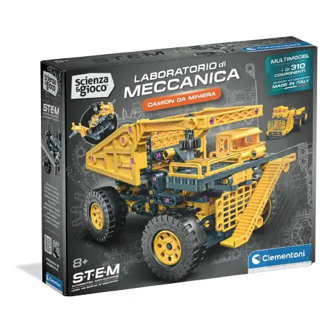 Scienza & Gioco Laboratorio Di Meccanica Camion Da Miniera