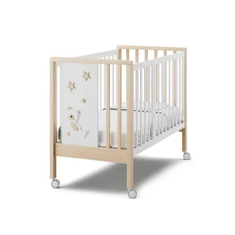 Lettino Erbesi Maxi Cucù in Faggio 70x140cm