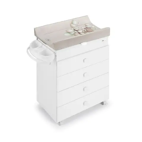 Cam Bagnetto Fasciatoio Asia Bianco Orso Bolle Col. 261