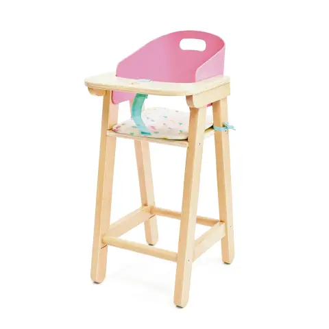 Seggiolone In Legno Per Bambole Hape