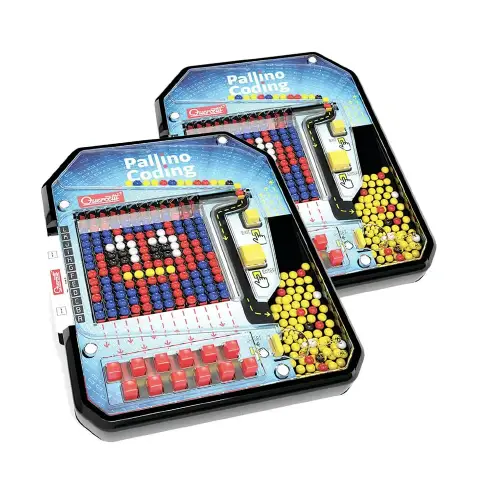 Pallino Coding Quercetti 11021 - Gioco Educativo di Pensiero Computazionale Set Scuola 2 Pezzi