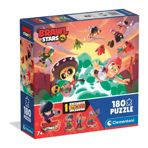 Puzzle 180 Pezzi Square Box Brawl Star 4