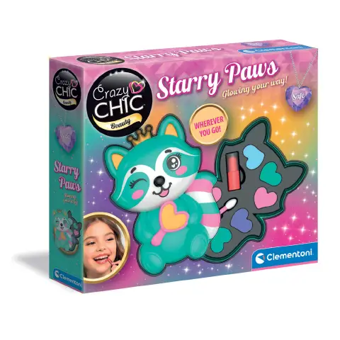Crazy Chic Trousse Make Up Procione Starry Paws