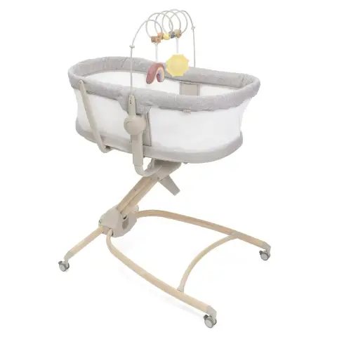Chicco Baby Hug 4in1 Armonia Scandinavian – Culla, Sdraietta, Seggiolone e Prima Sedia 0-36 Mesi