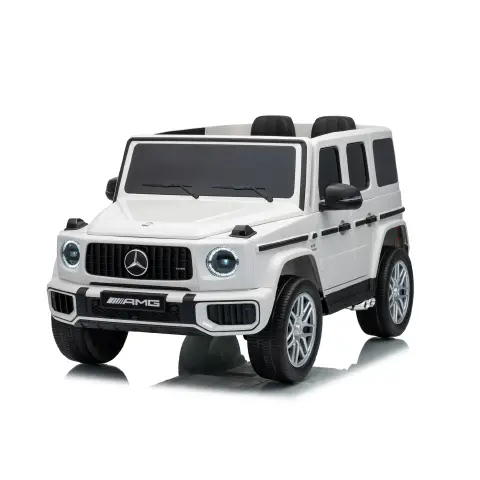 Auto Elettrica Mercedes AMG G63 per Bambini 12V, Bianca
