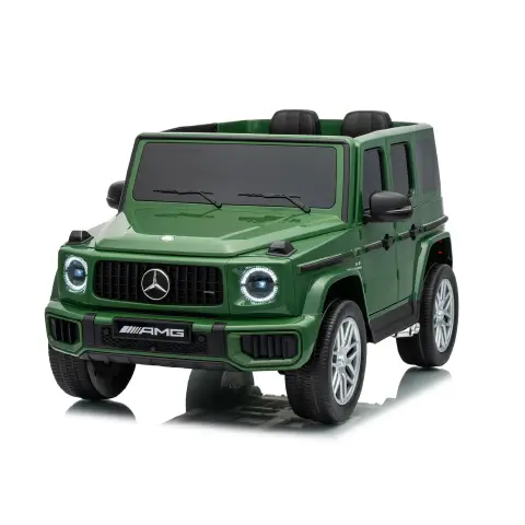 Auto Elettrica Mercedes AMG G63 per Bambini 12V, Verde Militare