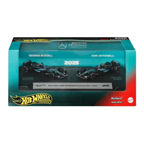 Hot Wheels Premium Mercedes-AMG F1 2-Pack JMM93