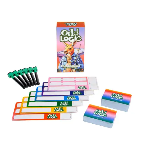 Mattel Games Odd Logic Party Game JVW92