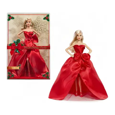 Barbie Magia delle Feste 2026 Bionda JJX65 Signature
