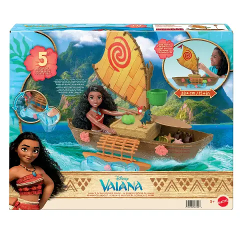 Disney Vaiana Fd Canon Vaiana Boat Jln22