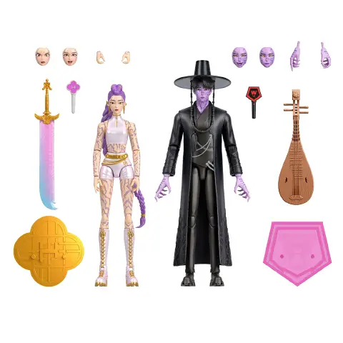 Kpop Demon Hunters Scena Finale Rumi E Jinu 15 Cm Jry40