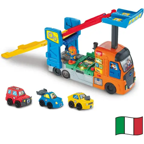 VTech Vroom Vroom Go Maxi Camion Trasportatore 3 in 1