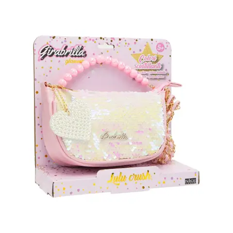 Girabrilla Lulu' Crush Borsetta Con Pailettes