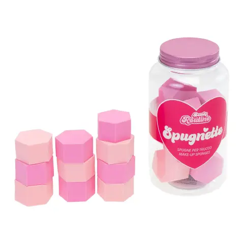 Beauty Routine Spugnette Per Make Up 10 Pezzi