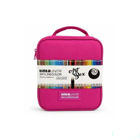 Tinta Unita Art Box Maxi 110 Pastelli Mina 4.2 Fucsia