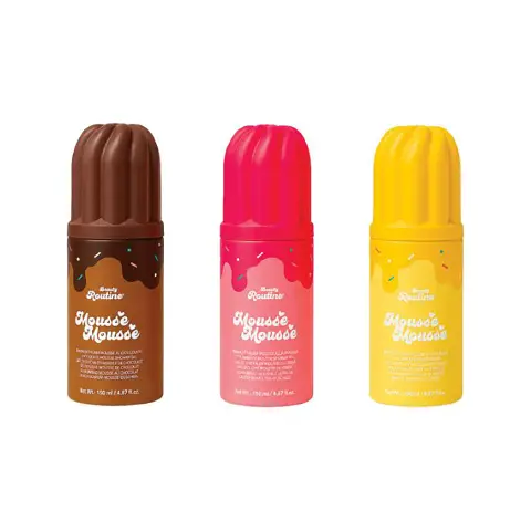 Beauty Routine Mousse Mousse Bagnoschiuma